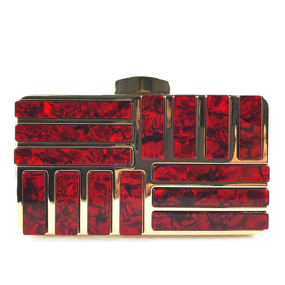 Gold Acrylic Clutch Bags For Women 2019 New Shoulder Bag Fashion Gold Acrylic Clutch Bags For Women 2019 New Shoulder Bag Fashion
